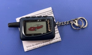 NEW DesignTech 2-WAY LCD KEYLESS REMOTE ALARM TRANSMITTER FOB NJQ500HAF - Picture 1 of 8