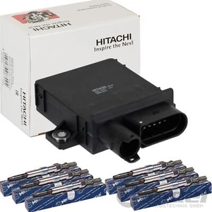 HITACHI STEUERGERÄT+MEYLE GLÜHKERZEN passend für BMW 25d-35d E90 E60 E53 E70 E83 - Bild 1 von 5
