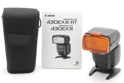 [MINT] Canon Speedlite 430EX III-RT External Camera Shoe Mount Flash From JAPAN - Image 1 of 4