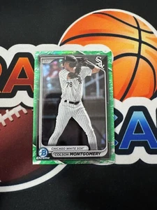 2024 Bowman Chrome Prospects Lunar Glow Refractors #BCP8 Colson Montgomery - Picture 1 of 2