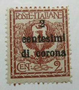 Italien Italien Trient und Trieste 1919 2c auf 2c postfrisch ** A4146 - Bild 1 von 1