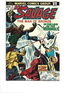 DOCTOR SAVAGE L'UOMO DI BRONZO #8 (MARVEL 1973) FN - Foto 1 di 2