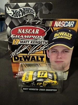 Hot Wheels Nascar Matt Kenseth  17 2003 Champion DeWalt Die Cast Car! NIB - Image 1 of 2