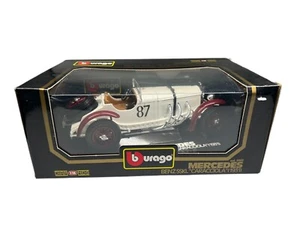 Bburago 1/18 1931 Mercedes-Benz SSKL Caracciola #87 Diecast Model NIB Race Car - Picture 1 of 8