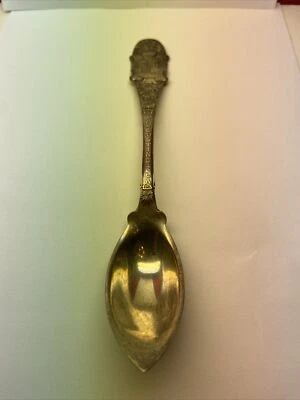 Antigua publicidad plata esterlina .925 cuchara de cítricos Old City Gates St Augostine FL Foto 1 de 4