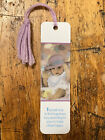 Vtg 1992 "Find Happiness" BABY SUN HAT Kathleen Francour Antioch BOOKMARK 90s!