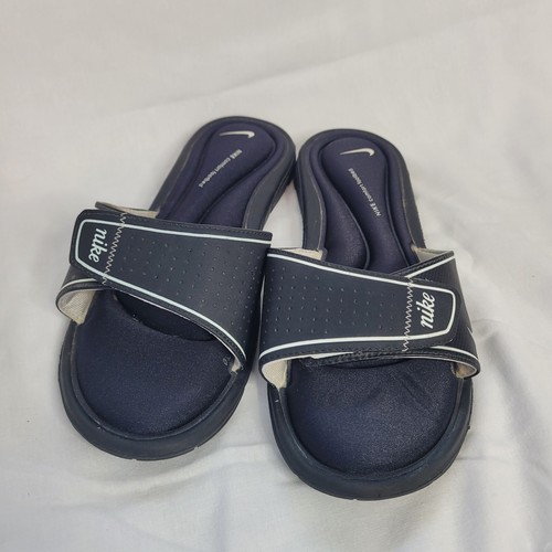 Scarpe sandali Nike donna 10 slide nero gancio e chiusura ad anello