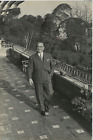 Cesare Merzagora, Presidente del Senato della Repubblica, Roma 1964 Vintage silv