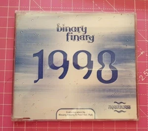 Binary Finary-1998 Original Trance Classic - RARE AQUARIUS RECORDS!!! AQUACDS16 - Bild 1 von 1