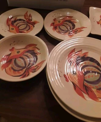  TABLETOPS UNLIMITED DURAMEL Melamine Under The Sea 9 pc set - Image 1 of 4