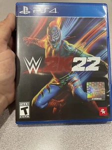 WWE 2K22 (SONY PLAYSTATION 4) COMPLETE WITH INSERT SEE PICS TESTED - Picture 1 of 3