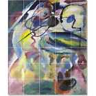 Wassily Kandinsky Abstract Tile Mural PT22728. 40 x 48 (30) 8x8 tiles