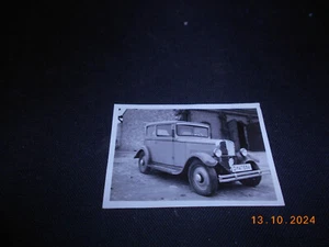 orig. Foto ca. 50er Jahre Automobil Auto geschlossen Nummernschild erkennbar - Picture 1 of 2