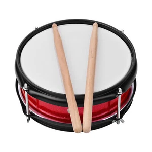 8inch Snare Drum Head with Drumsticks Shoulder Drum for N4T8 - Picture 1 of 9
