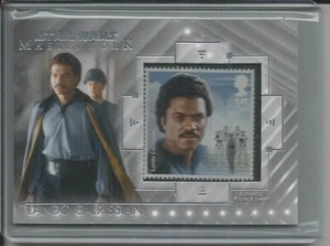 2020 Topps Star Wars Masterwork STAMP RELIC Trading Card SC-LC LANDO CALRISSIAN - Picture 1 of 2