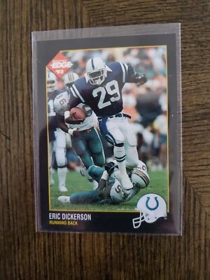 1992 Collector's Edge - #63 Eric Dickerson HOF  - Image 1 of 2