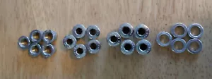 Vintage Sugino Chainring Bolts Chrome Stamped Double Road BMX - Complete Set - Picture 1 of 4