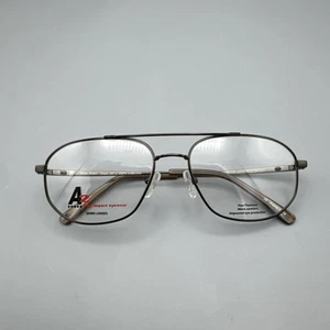 Hilco A2 Flex SG601 Taupe Braun Sicherheit Titan Brille Brillengestell 59-18-145 Neu - Bild 1 von 9