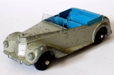 Dinky Toys No.38E Armstrong Siddeley Coupe Car (1946-1953) Grey. - Image 1 of 4