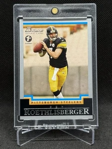 Ben Roethlisberger 2004 Bowman RC primera edición #114 Steelers - Imagen 1 de 2