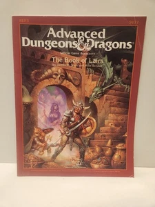 Módulo Advanced Dungeons & Dragons The Book of Lairs REF3 9177 1986 envío gratuito - Imagen 1 de 7