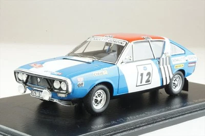 Spark 1/43 Renault 17 #12 1974 Rally Press on Regardless Winner Therier Delferri - Image 1 of 2