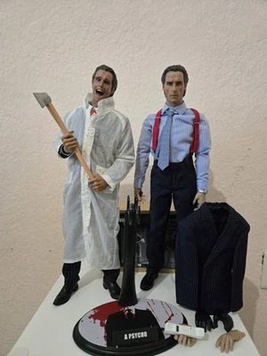 1/6 American Psycho Present Toys Dark Toys Vortoys Two Action Figures Lot - Image 1 of 4