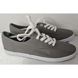 Zapatos de lona con cordones grises informales American Eagle para hombre talla 9,5 ligeros - Imagen 1 de 6
