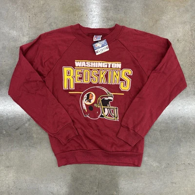 Washington Redskins NWT 90s Vintage Youth Small Crewneck Sweatshirt  - Image 1 of 4