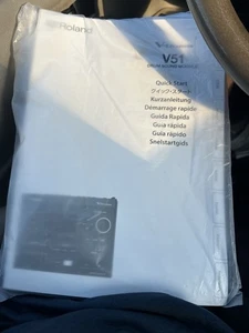 Roland V-Drums V51 Drum Sound Modul Kurzanleitung Handbuch - Bild 1 von 4