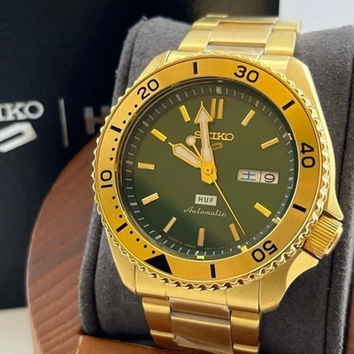 Seiko HUF x Seiko 5 SBSA164 Collaboration 4R36-12HO 710-E73 NEW - Image 1 of 4