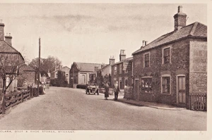 FGN Vintage Postcard, Clark's Boot & Shoe Stores, Stickney, East Lindsey - Picture 1 of 1