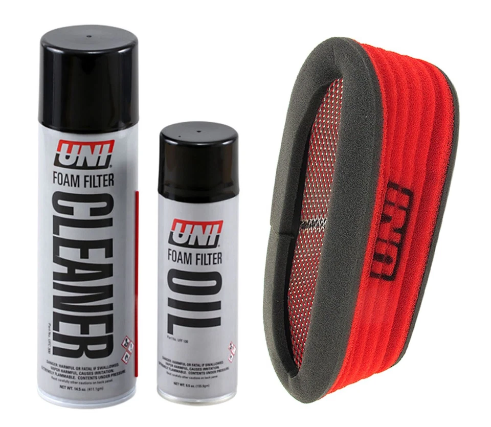 UNI NU-4007 空气过滤器带清洁器和油组合本田 CB750 CB750F CB750K 69-78 — 第 1/1 张图片