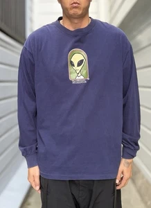 Vintage Alien Workshop Believe Long Sleeve Shirt Tee 90’s Skate USA XL Light Use - Bild 1 von 13