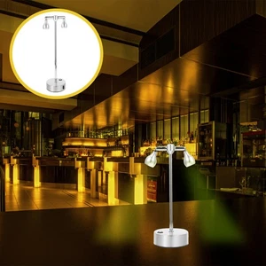Double-headed Spotlight Office Student Desk Lamps Rechargeable Table - Picture 1 of 12