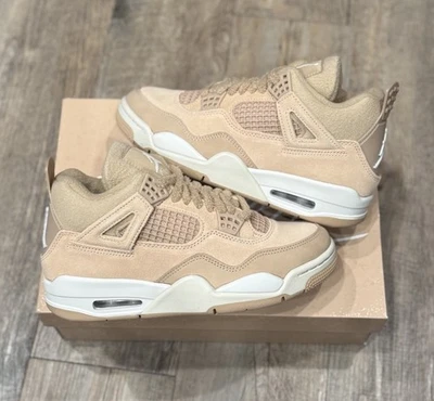 Nike Air Jordan 4 Retro Cozy Girl HV0823-200 Womens New Size 7.5 - Image 1 of 4