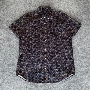 J. Camisa Crew Para Hombre Mediana Calce Ajustado Floral Manga Corta Informal Verano Resort - Imagen 1 de 8