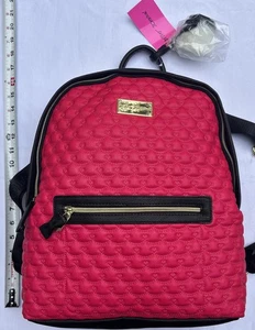 betsey johnson backpack large - Picture 1 of 11