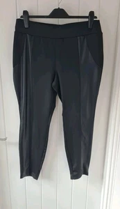 Ladies Size UK 16 logjt weight Black Leggings By Shein Nwot - Picture 1 of 4