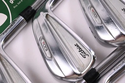 Titleist T100.S 2021 Irons / 6-PW+48° / Regular Flex Fubuki MV 55 Shafts - Image 1 of 4