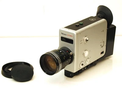 Braun Nizo S560 ^ 1,8/7-56 mm ^ Estuche para cámara de película Super 8 ^ probado y funcionando Foto 1 de 4