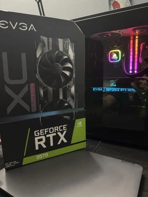 EVGA GeForce RTX 2070 FTW3 ULTRA GAMING 8GB GDDR6 iCX2 Technology RGB LED - Image 1 of 3