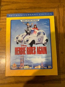 Herbie Rides Again (Blu-ray + Slipcover, Disney Movie Club Exclusive) Sealed - Imagen 1 de 1