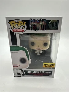 Esmoquin Funko Pop 109 Escuadrón Suicida El Guasón Hot Topic exclusivo - Imagen 1 de 6