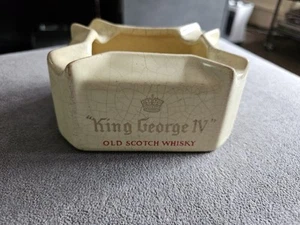 Wade london REGICOR George lV scotch Whisky Ashtray for Man Cave vintage - Picture 1 of 7
