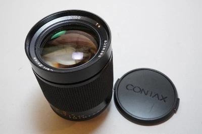 CONTAX Carl Zeiss Planar 100/2 AEG Lens Nikon F mount modified - Image 1 of 4
