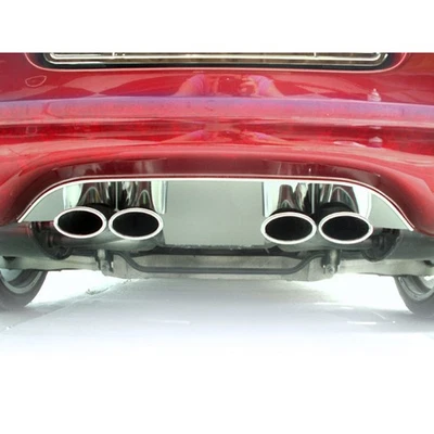 ACC Exhaust Filler Panel fits 97-04 Corvette-Stainless/Polished/fits OEM Exhaust Foto 1 de 3