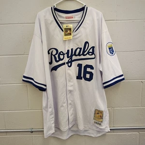 NWT Bo Jackson 16 Kansas City Royals Cooperstown Collection 1980 Mitchell & Ness - Picture 1 of 10