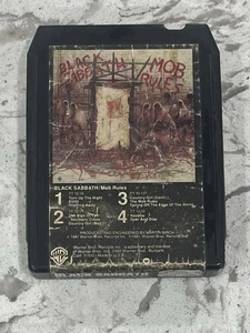 1981 BLACK SABBATH MOB RULES Vintage 8-Track *Combine Shipping* - Bild 1 von 3