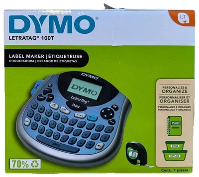 Etiqueta de mesa Dymo LetraTag 100T | Nova, caixa aberta - Imagem 1 de 4